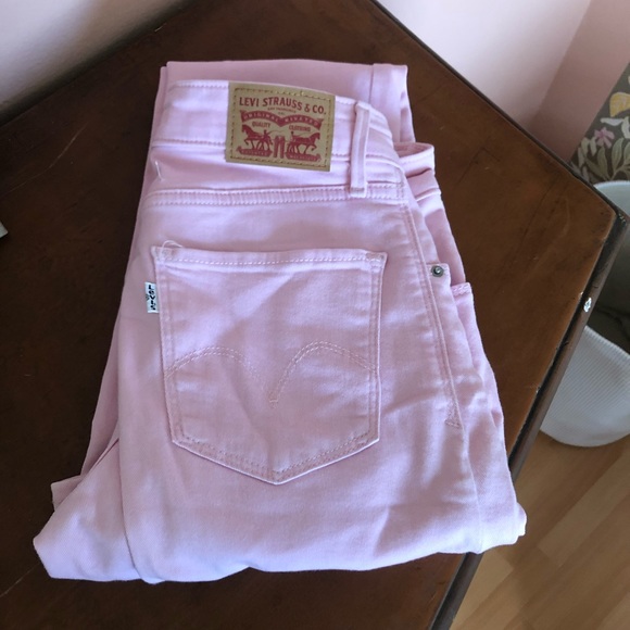 Levi's Denim - Baby pink Levi’s